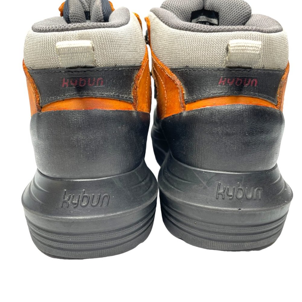 Kybun Womens Baekdu Orange Nubuck WTRPF Leather Ankle Hiking Boots Size 8.5M - Picture 7 of 11